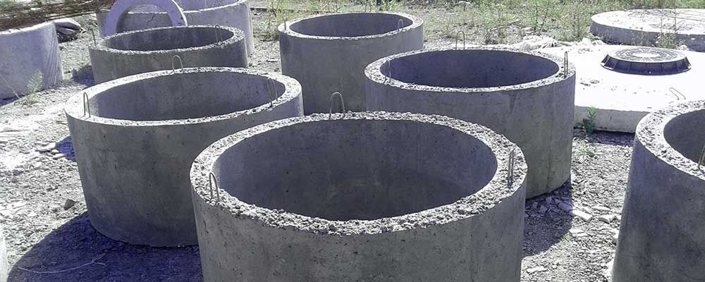 Купить бетон, раствор, ЖБИ, в т.ч. бетонные кольца для колодца и канализации